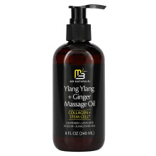 M3 Naturals, Ylang Ylang + Ingwer Massageöl, 8 fl oz (240 ml)