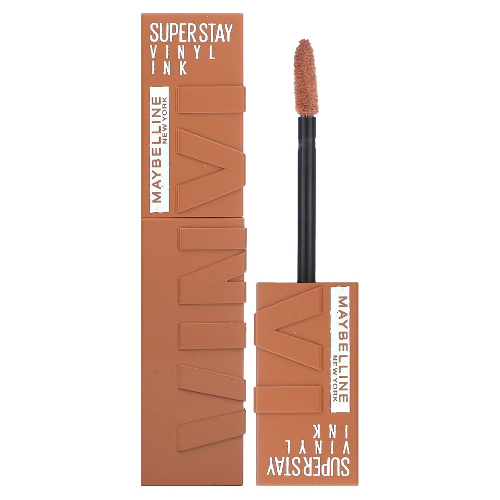 Photos - Lipstick & Lip Gloss Maybelline , Super Stay, Vinyl Ink, 95 Captivated, 0.14 fl oz  (4.2 ml)
