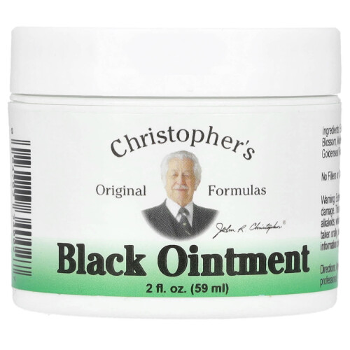 Christopher's Original Formulas, Schwarze Salbe, 2 fl oz (59 ml)