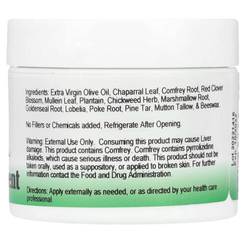 Christopher's Original Formulas, Schwarze Salbe, 2 fl oz (59 ml) 1