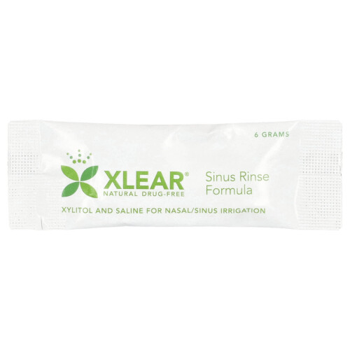 Xlear, Natural Sinus Rinse Packets, 50 Packets, 6 g Each 1