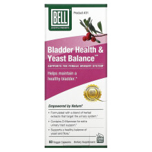 Bell Lifestyle, Blasengesundheit & Hefegleichgewicht, 60 pflanzliche Kapseln