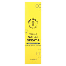 Beekeeper's Naturals, Propolis Nasenspray +, Maximale Nasennebenhöhlenpflege, 1 fl oz (30 ml)