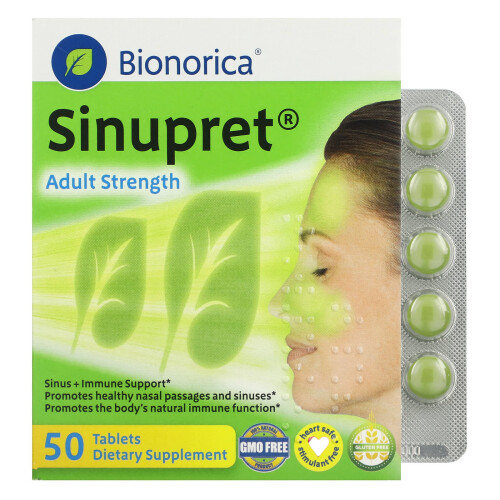 Bionorica, Sinupret, Force Adulte, 50 Comprimés