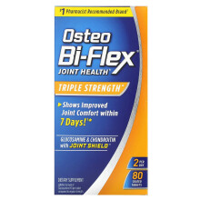 Osteo Bi-Flex, Glucosamin & Chondroitin mit Joint Shield, Dreifache Stärke, 80 überzogene Tabletten