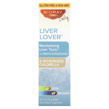 Bioray, Leber Liebhaber, Belebender Lebertrank, Alkoholfrei, 2 fl oz (60 ml)