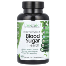 Emerald Laboratories, Blutzucker-Gesundheit, 60 Pflanzenkapseln
