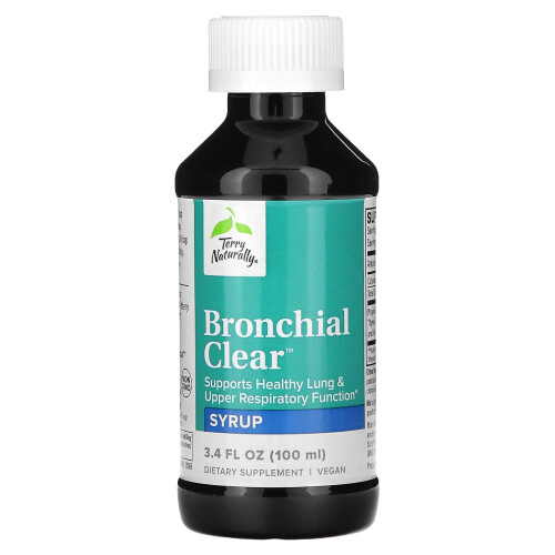 Terry Naturally, Sirop Bronchial Clear, 3,4 fl oz (100 ml) 2