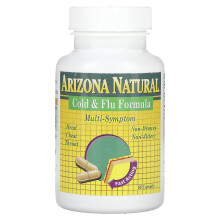 Arizona Natural, Erkältungs- & Grippe-Formel, 60 Kapseln