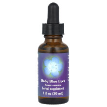 Flower Essence Services, Baby Blue Eyes, Blütenessenz, 1 fl oz (30 ml)