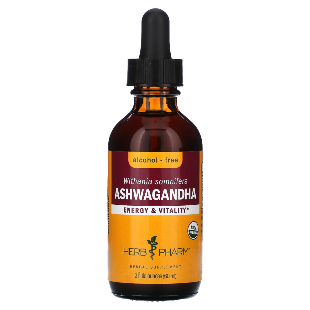 Herb Pharm , Ashwagandha, Alcohol-Free, 2 Fl Oz (60 Ml)