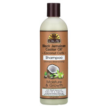 JABÓN OKAY DE ACEITE DE RICINO JAMAICANO NEGRO Y COCO 12 oz / 355ml