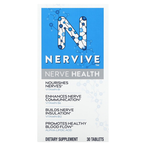 Nervive, Santé des Nerfs, 30 Comprimés
