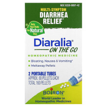 Boiron, Diaralia On The Go, 2 Tubes Portables, Environ 80 Granulés Chacun