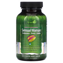 Irwin Naturals, Sensual Women, Ausdauer, Stress, Libido, 60 Flüssig-Weichgelkapseln