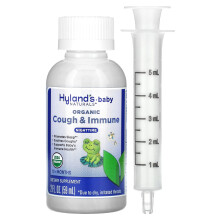 Hyland's Naturals, Baby, Organischer Husten & Immun, Nacht, 12+ Monate, 2 fl oz (59 ml)