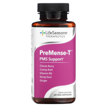 LifeSeasons, PreMense-T, PMS-Unterstützung, 6 pflanzliche Kapseln