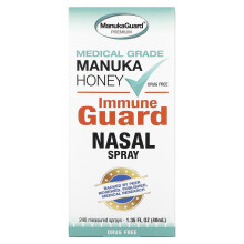 ManukaGuard, Medical Grade Manuka Honey, Immune Guard Nasal Spray, 1.35 fl oz (40 ml)