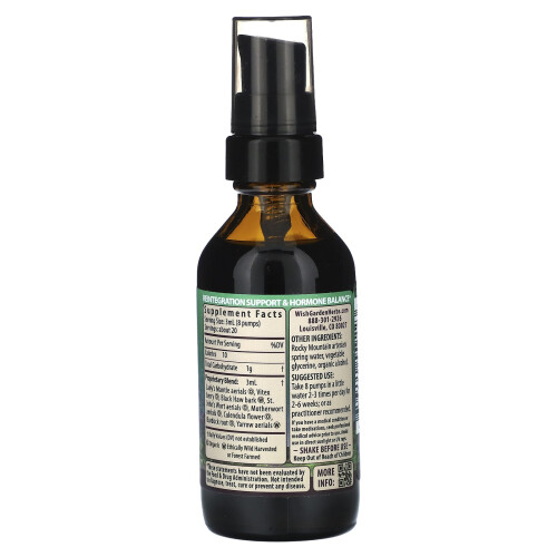 WishGarden Herbs, Rééquilibrage Post-Partum Hormonal, 2 fl oz (59 ml) 1