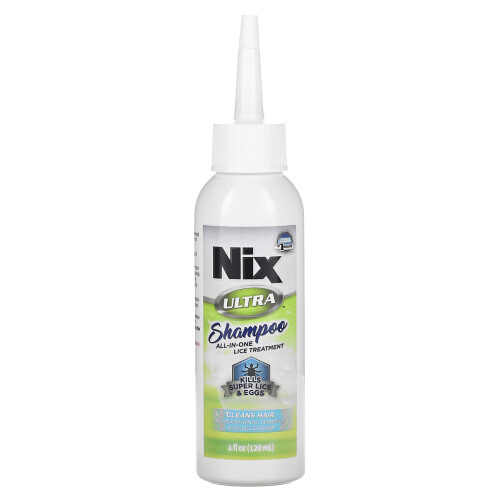 Nix, Ultra Shampoo, All-in-One Läusebehandlungs-Set, 1 Set 2