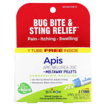 Boiron, Granulés Fondants Apis, 3 Tubes, 80 Granulés Chacun