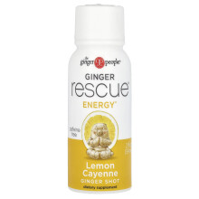 The Ginger People, Shot de Sauvetage au Gingembre, Citron Cayenne, 2 fl oz (59 ml)