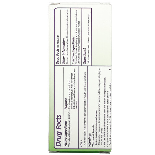 Seagate Seagate, Olive Leaf Throat Spray, Raspberry Spearmint, 1 fl oz (30 ml) 1
