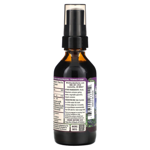 WishGarden Herbs, Cycle Changes Peri/Menopause, 2 fl oz (59 ml) 2
