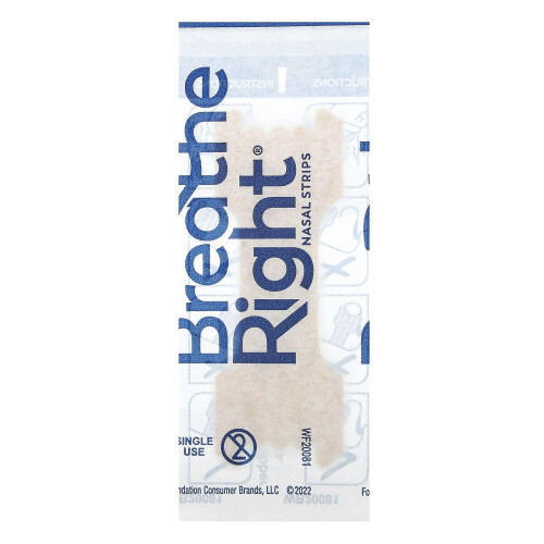 Breathe Right, Nasal Strips, Extra Strength, Tan, 26 Strips 2