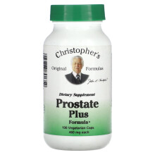 Christopher's Original Formulas, Formule Prostate Plus, 460 mg, 100 Gélules Végétariennes