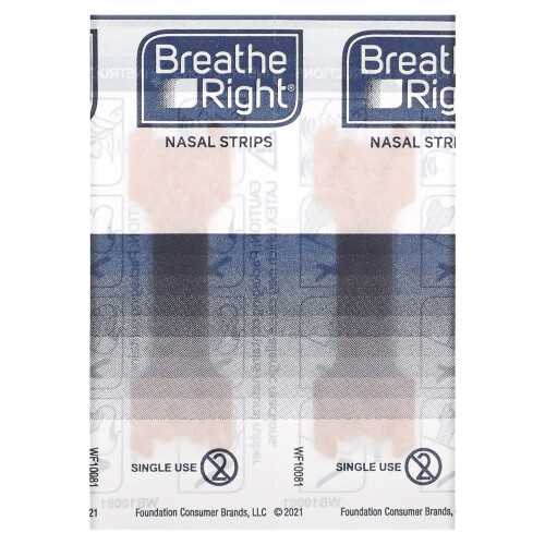 Breathe Right, Nasal Strips, Original, Small/Medium, 30 Tan Strips 2