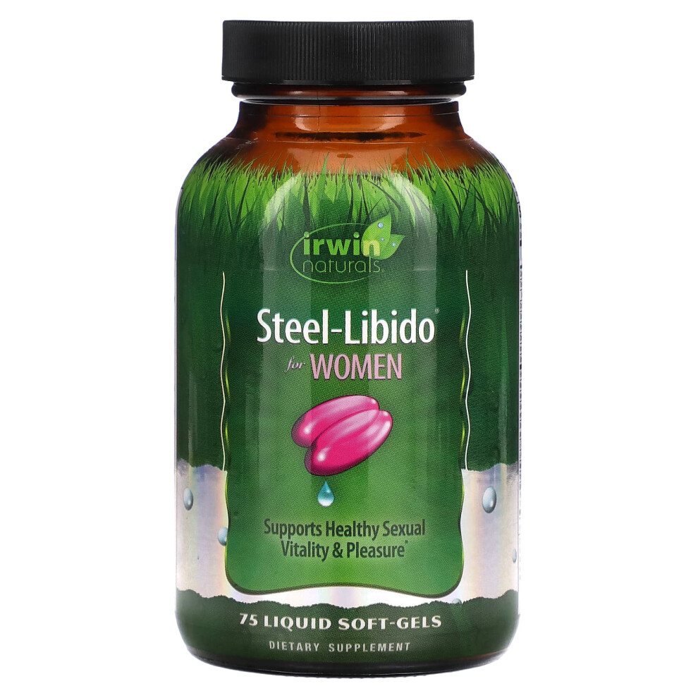 Irwin Naturals , Steel-Libido For Women, 75 Liquid Soft-Gels