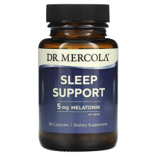 Dr. Mercola, Schlafunterstützung, 5 mg, 30 Kapseln