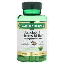 Nature's Bounty, Angst- & Stresslinderung, 90 Tabletten