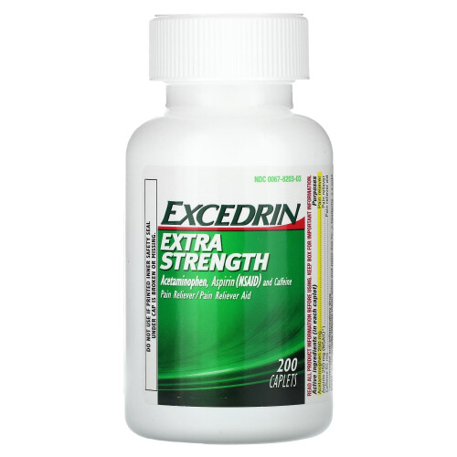 Excedrin, Extra Stark, 200 Kapseltabletten 2
