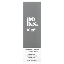 No BS Skincare, Kohle-Detox-Peel-Off-Gesichtsmaske, 3 fl oz (90 ml)