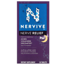Nervive, Nerven Linderung, PM, 30 Tabletten