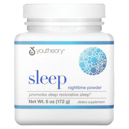 Youtheory, Schlaf, Nachtpulver, 6 oz (172 g)