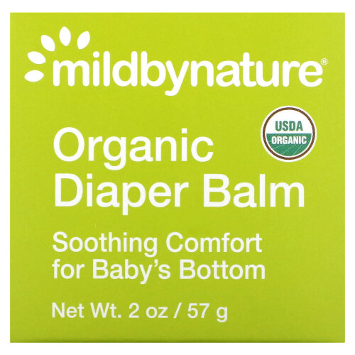 Mild By Nature, Baume Bio pour Couches, 2 oz (57 g) 1