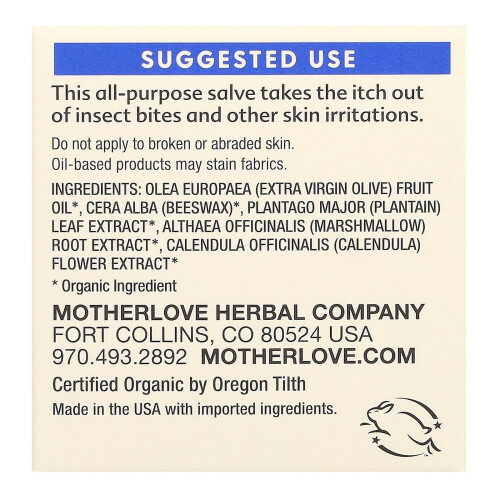 Motherlove, Grüne Salbe, 1 fl oz (29,5 ml) 2