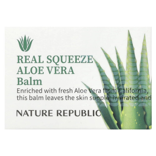 Nature Republic, Real Squeeze Aloe Vera Balm 1