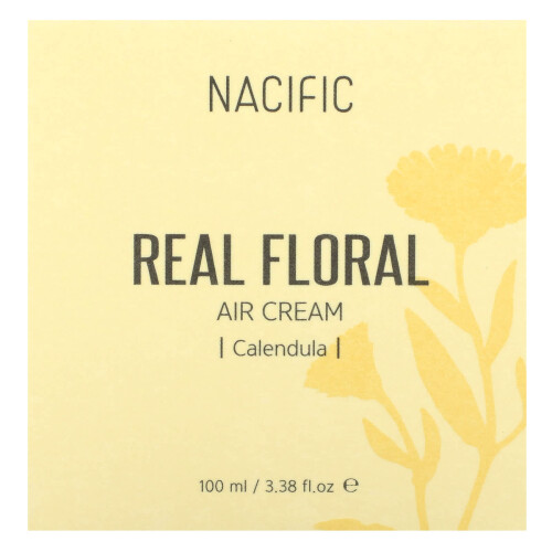 Nacific, Echte Blüten, Luftcreme, Calendula, 3,38 fl oz (100 ml) 1