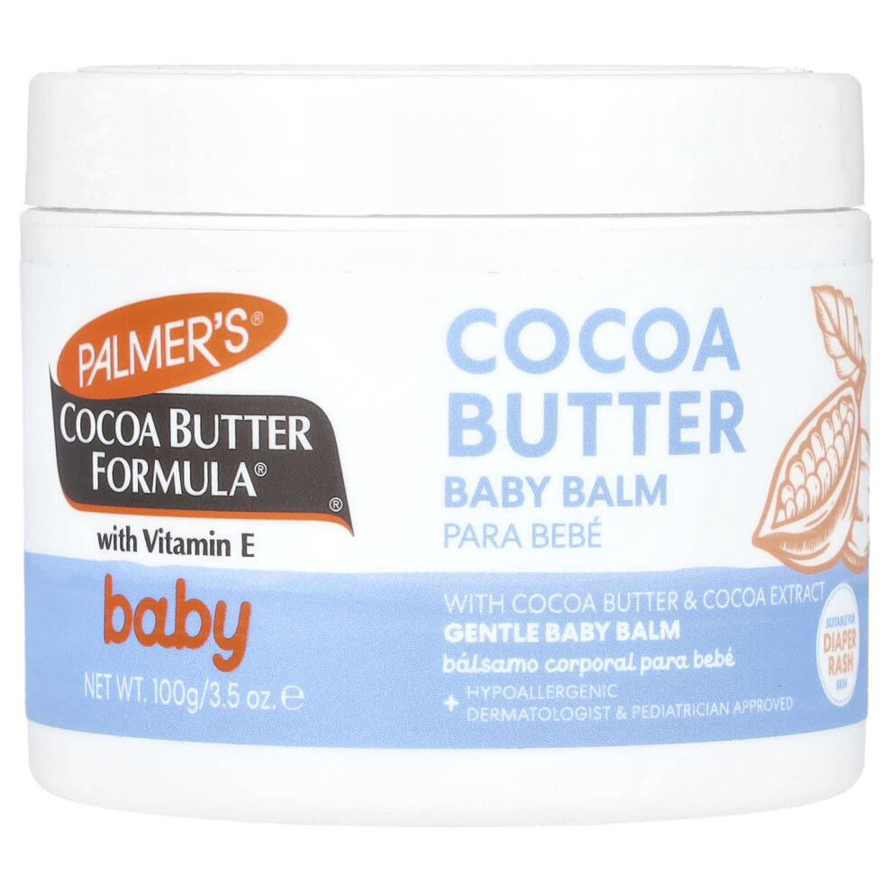 Palmer's , Baby, Cocoa Butter Formulaæ With Vitamin E, Cocoa Butter Baby Balm, 3.5 Oz (100 G)