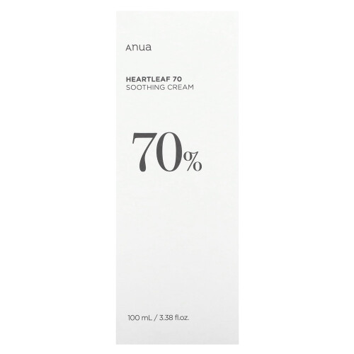 ANUA Anua, Heartleaf 70% Sussen Creme, 3,38 fl oz (100 ml) 1