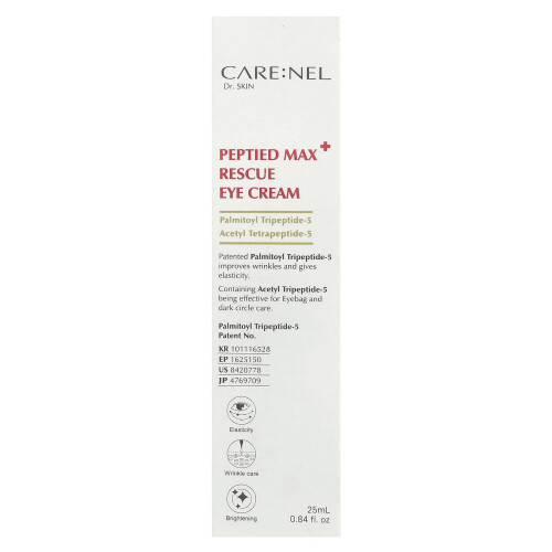Care:Nel, Πεπτιδίου Max Σωστική Μάτι Κρέμα, 0.84 fl oz (25 ml) 1