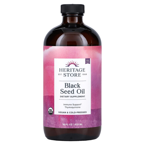 Heritage Store, Schwarzkümmelöl, 16 fl oz (473 ml)
