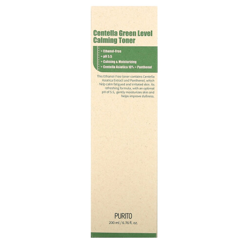 Purito, Centella Green Level Kalmerende Toner, 6.76 fl oz (200 ml) 1