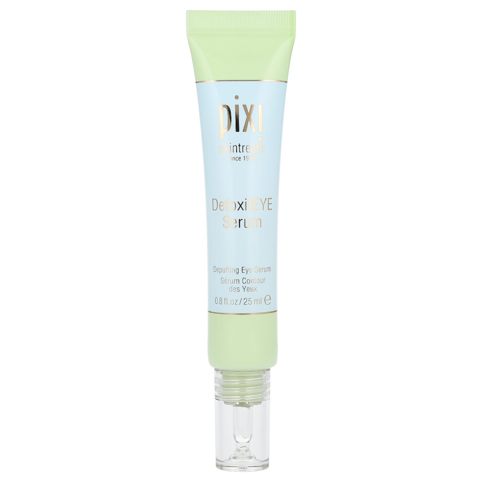 Pixi Beauty, Skintreats, Detoxifeye, Depuffing Eye Serum, 0.8 Fl Oz (25 Ml)