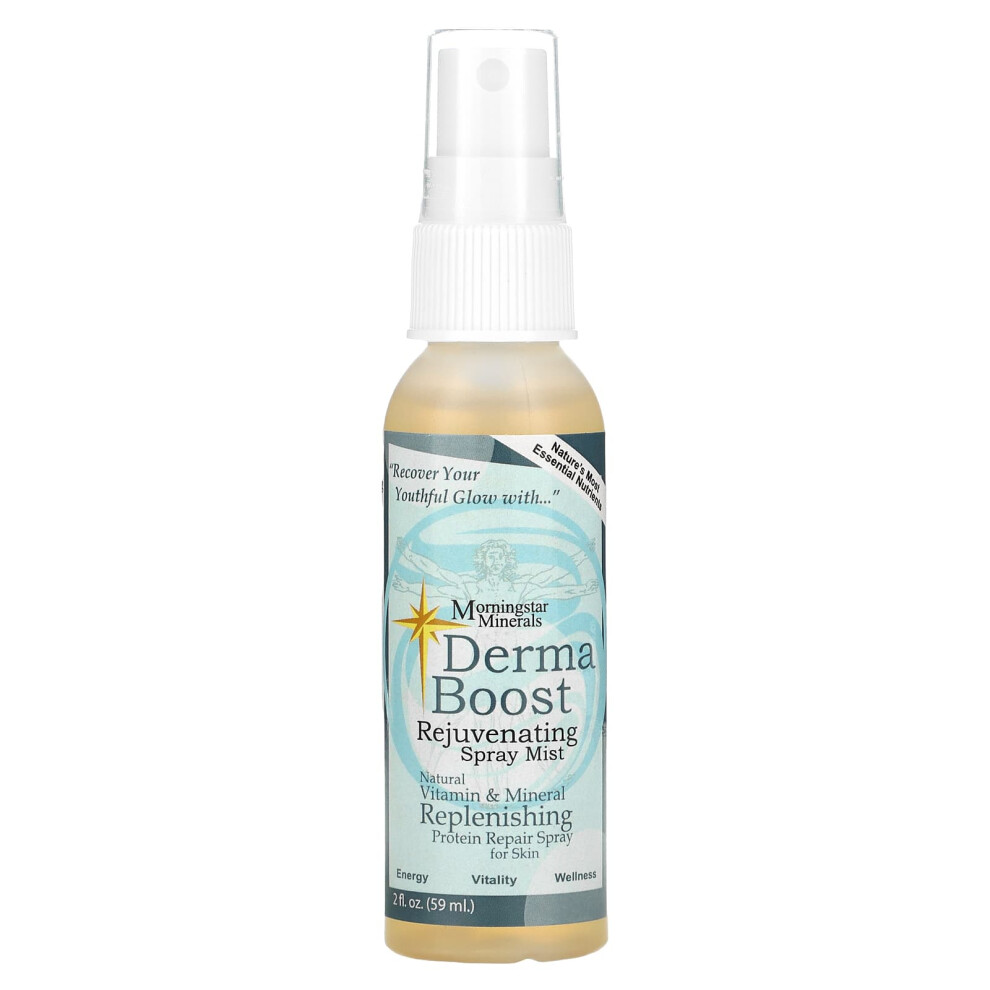 Morningstar Minerals , Derma Boost Rejuvenating Spray Mist, 2 Fl Oz (59 Ml)