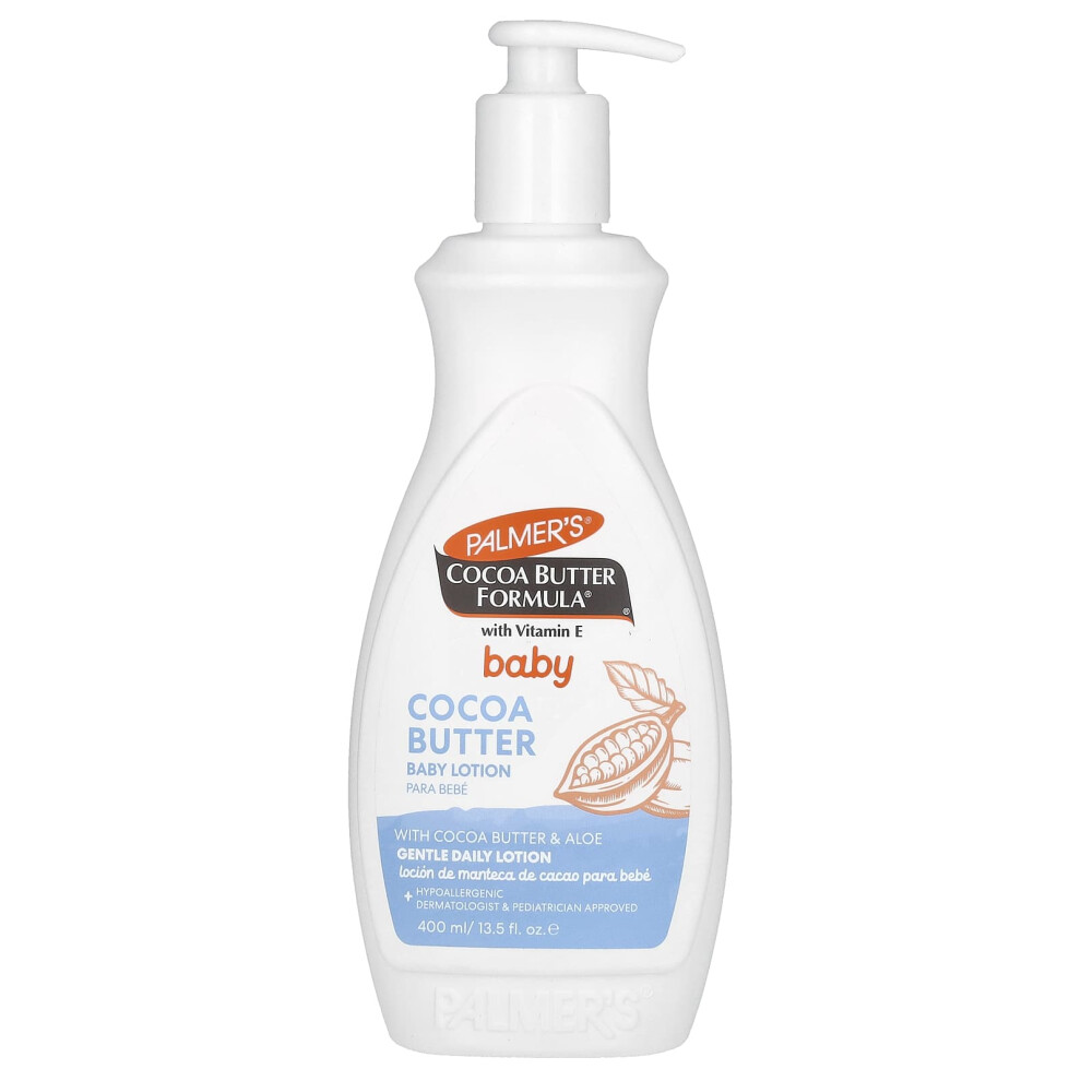 Palmer's , Baby, Cocoa Butter Formulaã With Vitamin E, Cocoa Butter Baby Lotion, 13.5 Fl Oz (400 Ml)